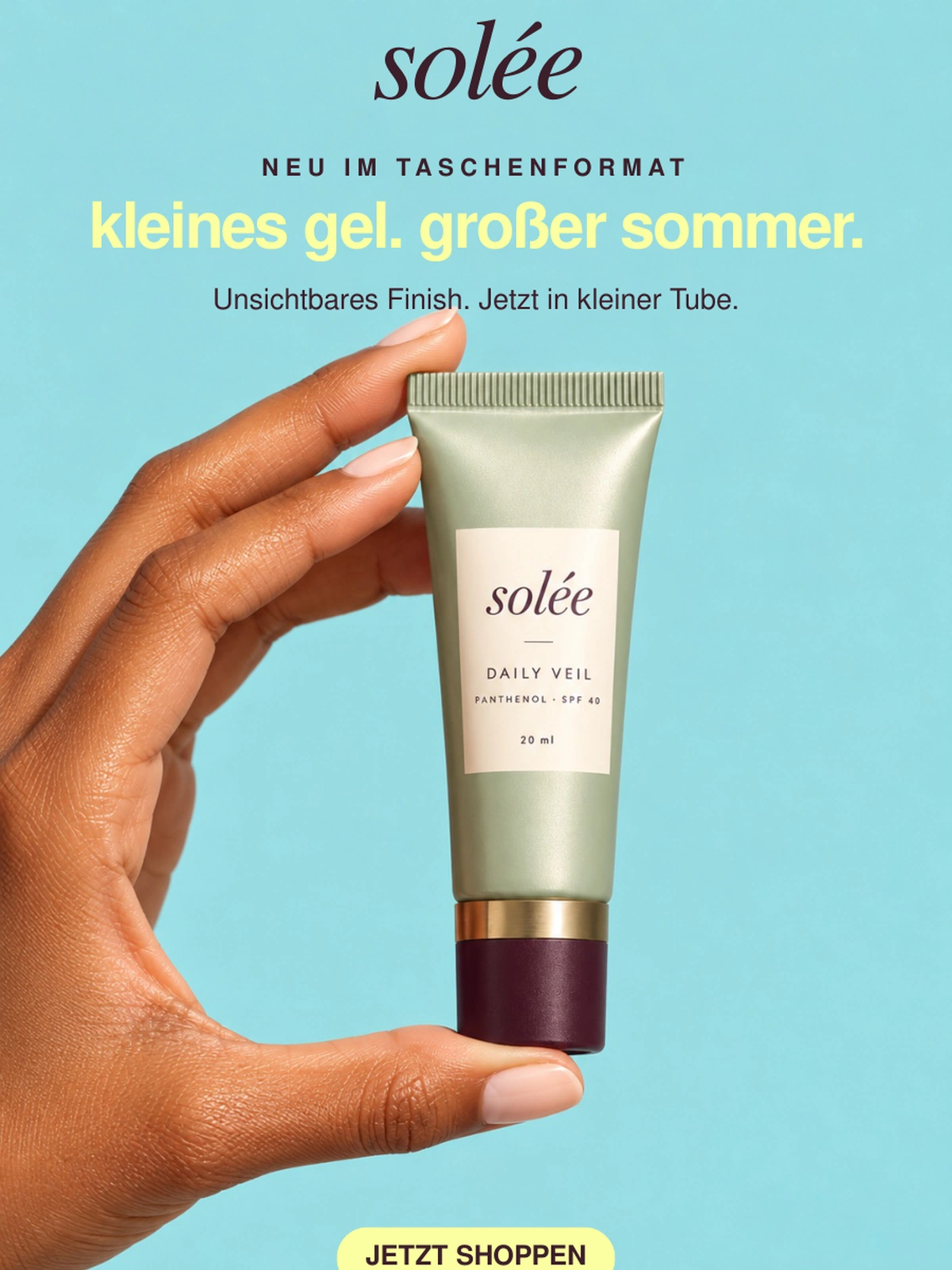 solée: Daily Veil Mini, ganze Mail