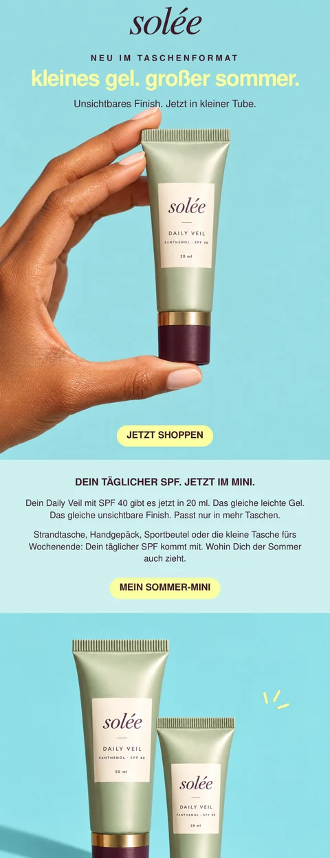 solée · Daily Veil Mini