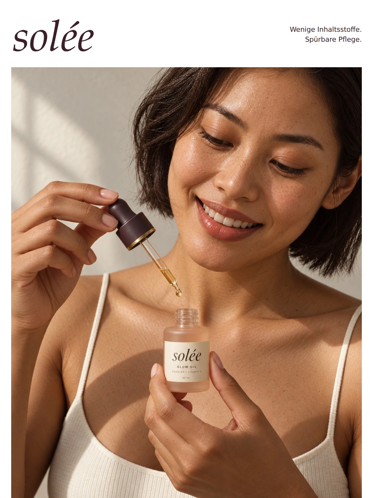 solée: Glow Oil, ganze Mail