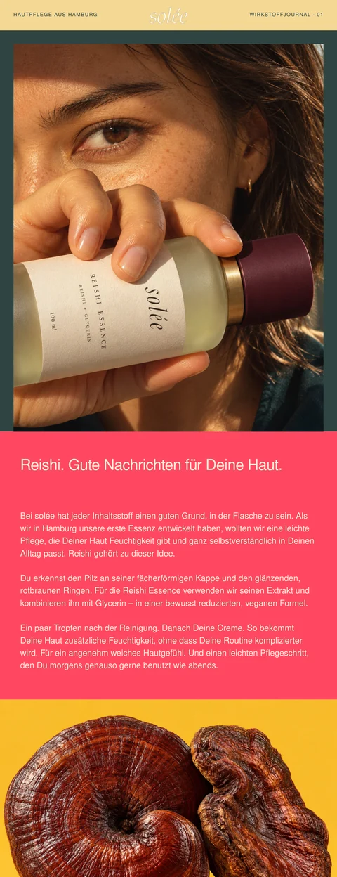 solée · Reishi Essence